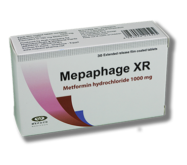 Mepaphage 1000mg XR